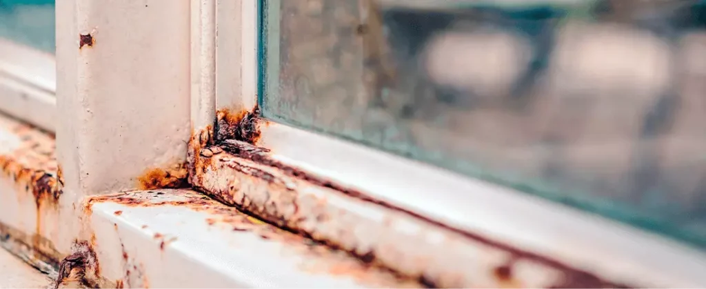 Evita la oxidación en los herrajes de tus ventanas