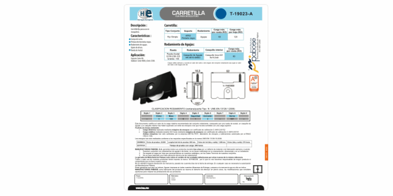 FICHA CARRETILLA T-19023-A