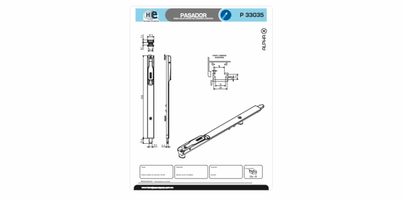 FICHA P 33035