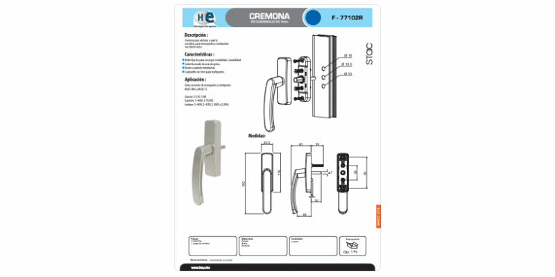 FICHA F-77102R