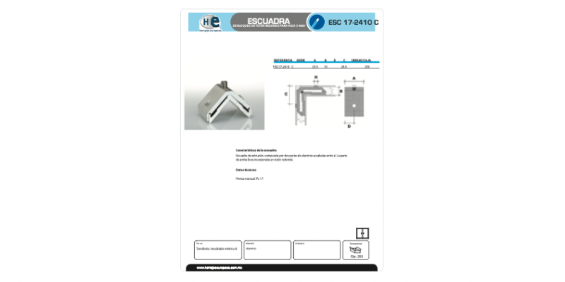 FICHA ESC 17-2410 C