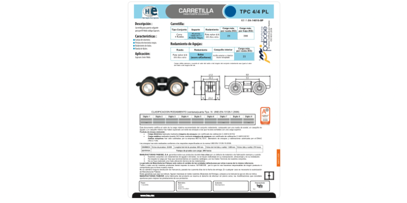 FICHA TPC 4-4 PL