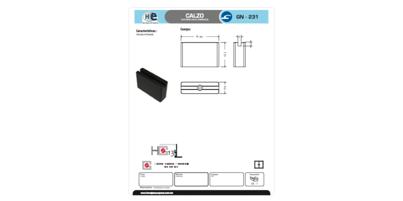 FICHA GN-231