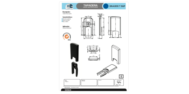 FICHA GN-A300 T SUP