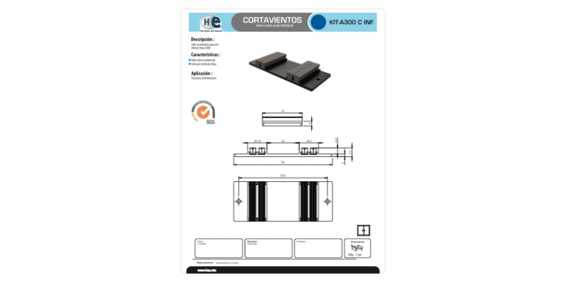 FICHA KIT A300 C INF