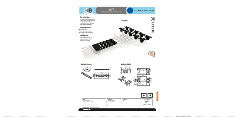 FICHA KIT MULT MAC 16 B