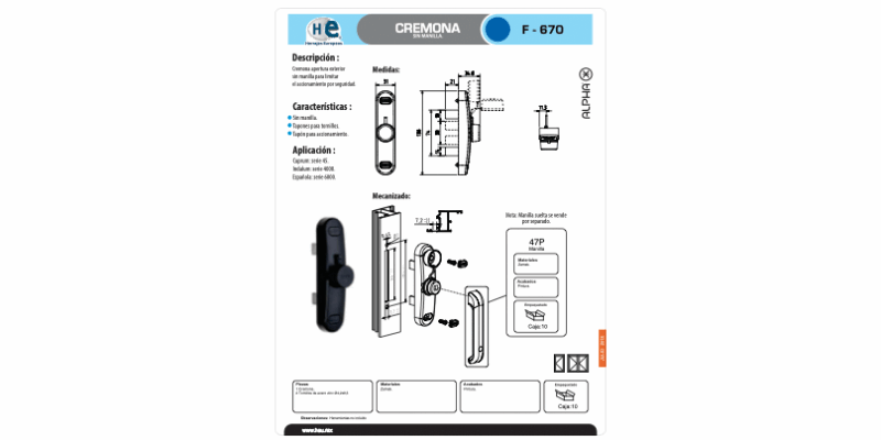 FICHA CREMONA F-670