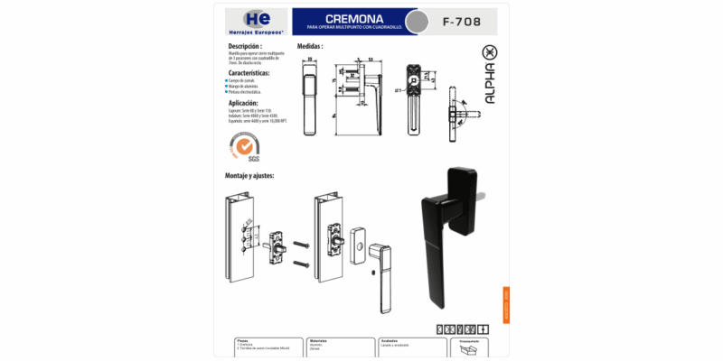 FICHA MANILLA F 708