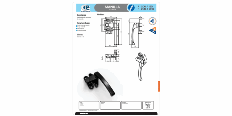 FICHA F 200 A