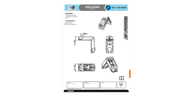 FICHA ESC 1136 MONT