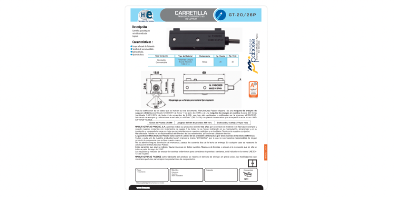 FICHA GT 2026 P