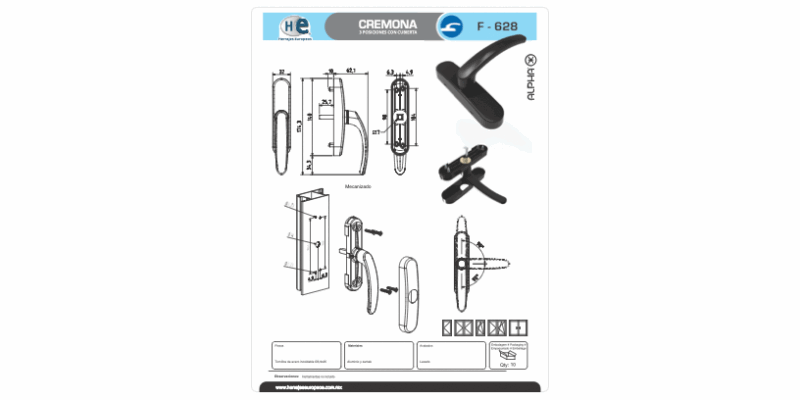 FICHA CREMONA F-628