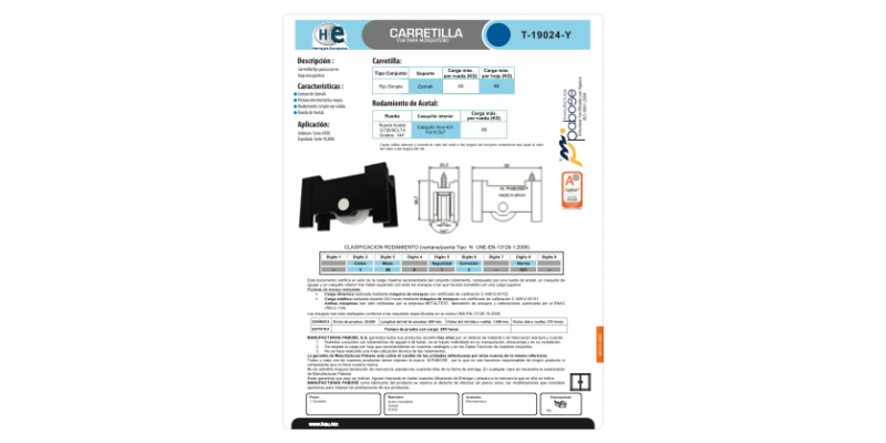 FICHA CARRETILLA T-19024-Y