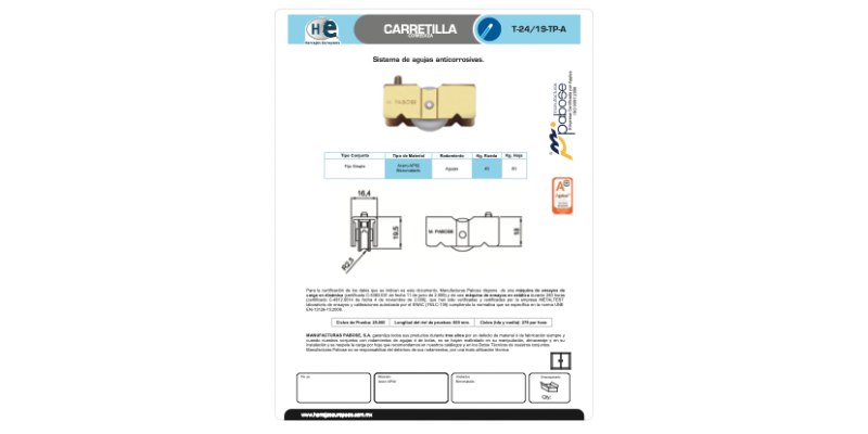 FICHA T-24 19-TP-A