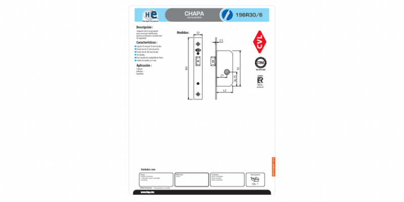 FICHA 196R30 6