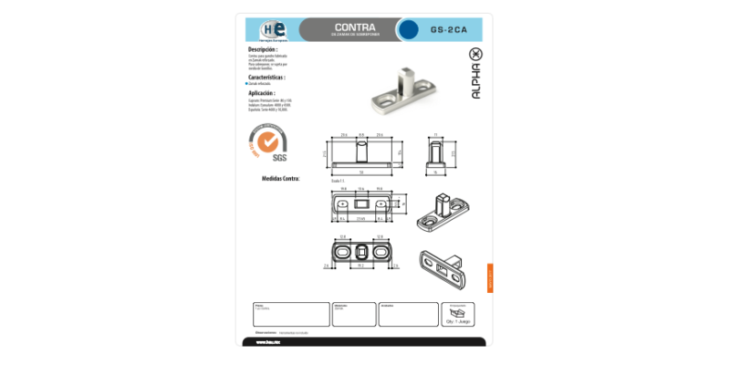 FICHA CONTRA GS-2CA