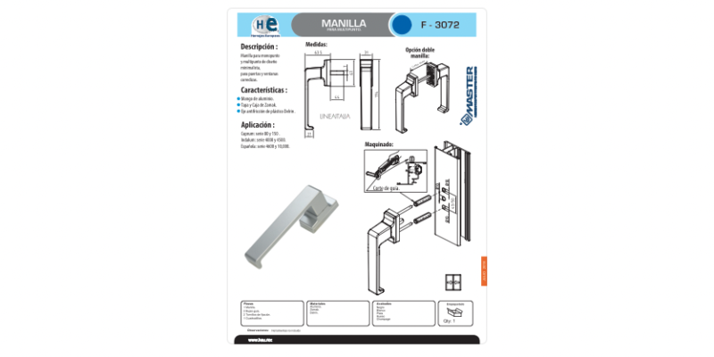 FICHA MANILLA F 3072